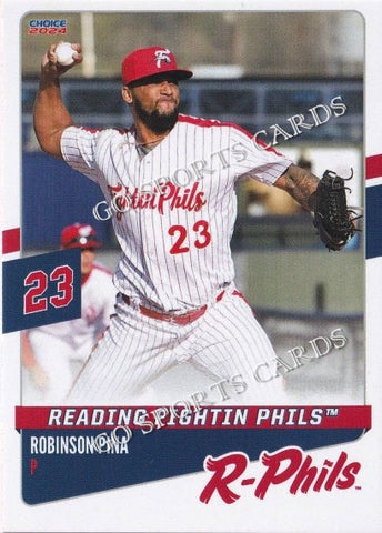 2024 Reading Fightin Phils Robinson Pina