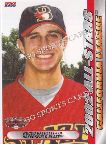 2002 California Carolina League All Star Game Rocco Baldelli