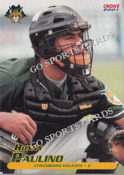 2001 Lynchburg Hillcats Ronny Paulino