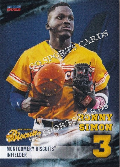 2023 Montgomery Biscuits Ronny Simon