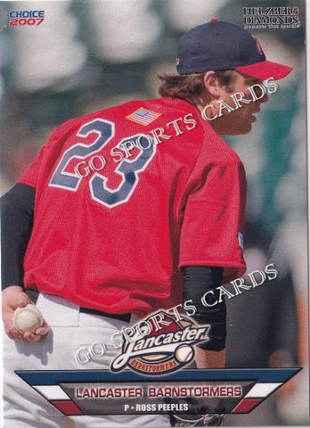 2007 Lancaster Barnstormers Ross Peeples