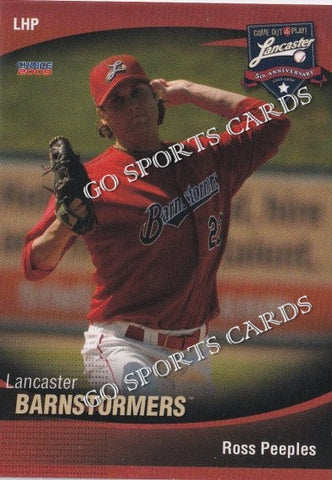 2009 Lancaster Barnstormers Ross Peeples