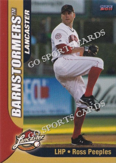 2011 Lancaster Barnstormers Ross Peeples