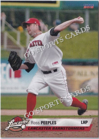 2013 Lancaster Barnstormers Ross Peeples