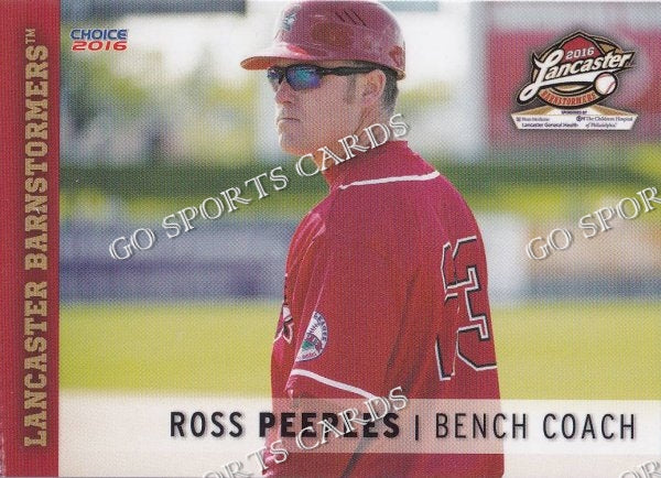 2016 Lancaster Barnstormers Ross Peeples