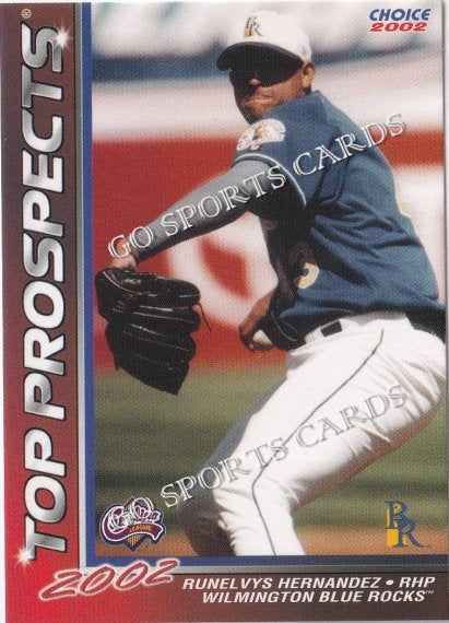 2002 Carolina League Top Prospects Runelvys Hernandez