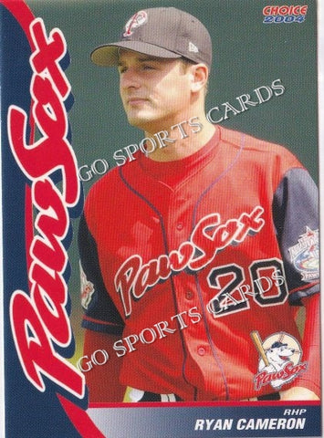 2004 Pawtucket Red Sox Ryan Cameron