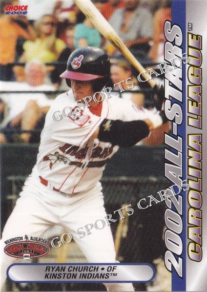 2002 California Carolina League All Star Game Ryan Church