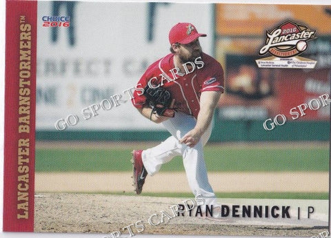 2016 Lancaster Barnstormers Ryan Dennick