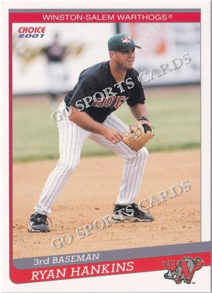 2001 Winston Salem Warthogs Ryan Hankins