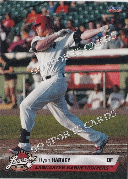 2013 Lancaster Barnstormers Ryan Harvey