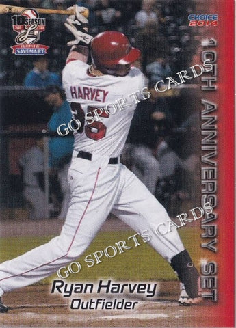 2014 Lancaster Barnstormers 10th Anniversary Ryan Harvey