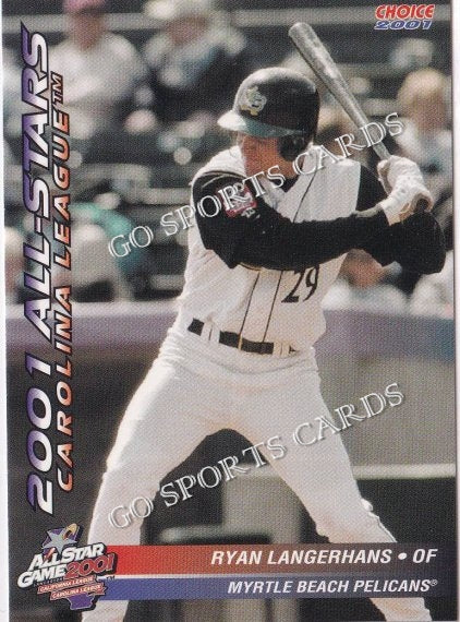 2001 California Carolina League All Star Game Ryan Langerhans