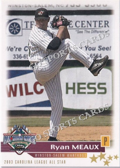 2003 California Carolina League All Star Game Ryan Meaux