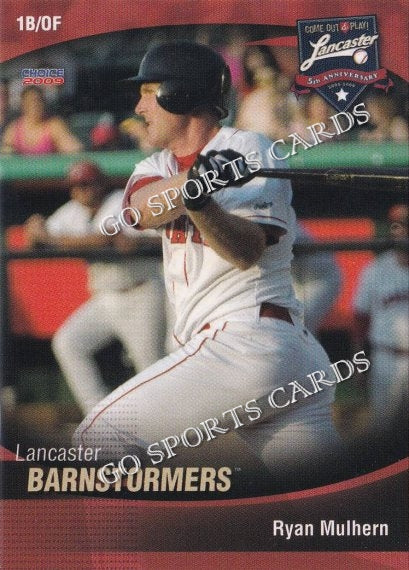 2009 Lancaster Barnstormers Ryan Mulhern