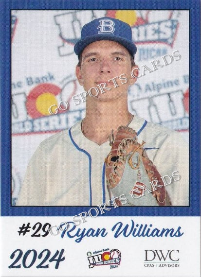 2024 Blinn College Buccaneers JUCO Ryan Williams