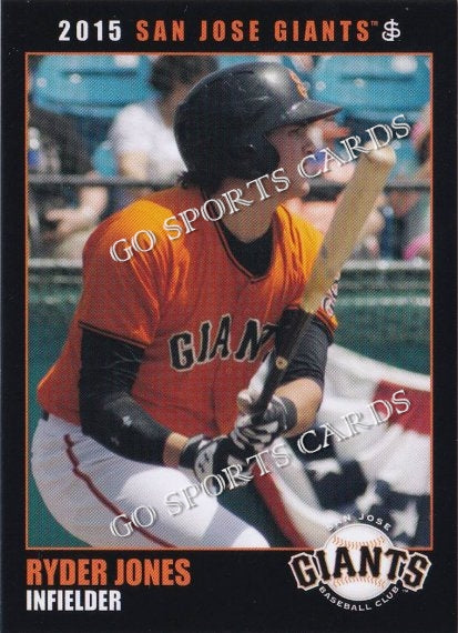 2015 San Jose Giants Ryder Jones