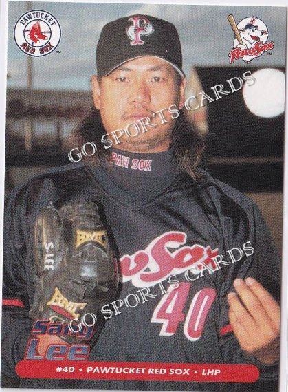 2001 Pawtucket Red Sox Sang Lee