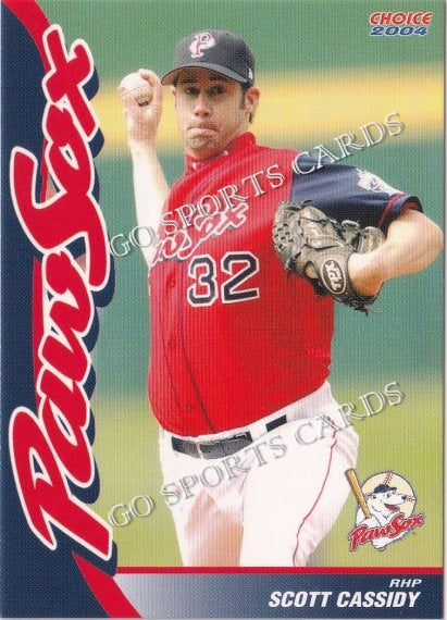 2004 Pawtucket Red Sox Scott Cassidy