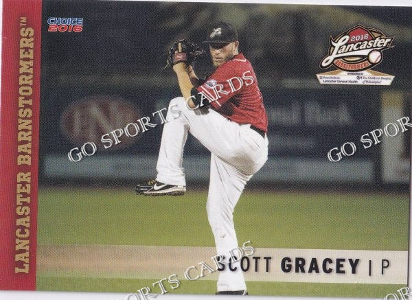 2016 Lancaster Barnstormers Scott Gracey