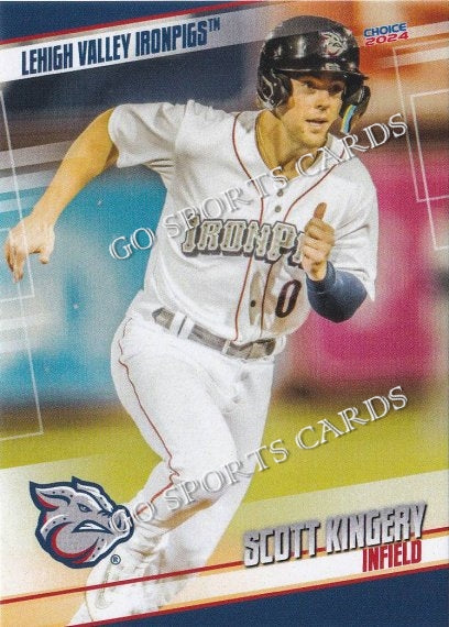 2024 Lehigh Valley IronPigs Scott Kingery