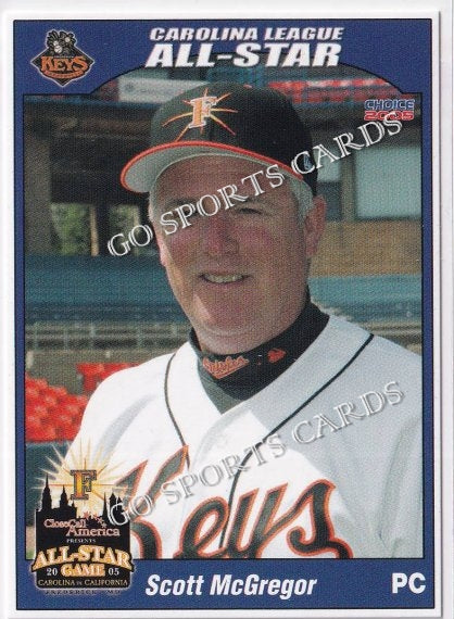 2005 California Carolina League All Star Game Scott McGregor