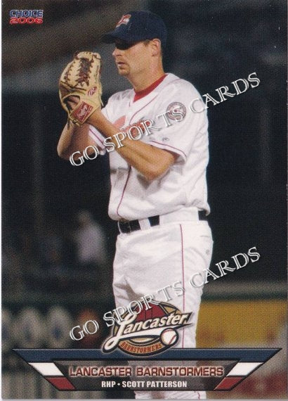 2006 Lancaster Barnstormers Scott Patterson