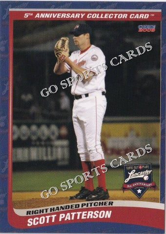 2009 Lancaster Barnstormers 5th Anniversary Scott Patterson