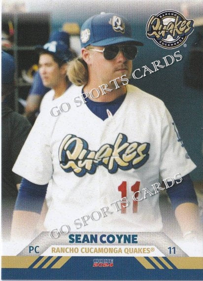 2024 Rancho Cucamonga Quakes Sean Coyne