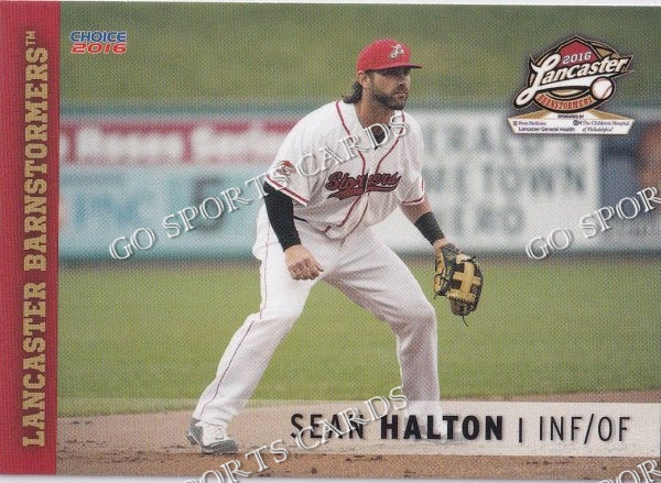 2016 Lancaster Barnstormers Sean Halton