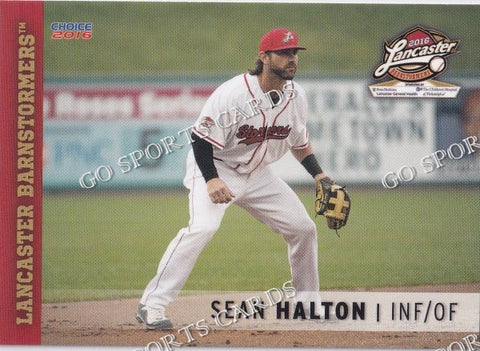 2016 Lancaster Barnstormers Sean Halton