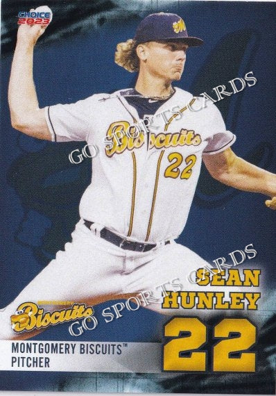 2023 Montgomery Biscuits Sean Hunley