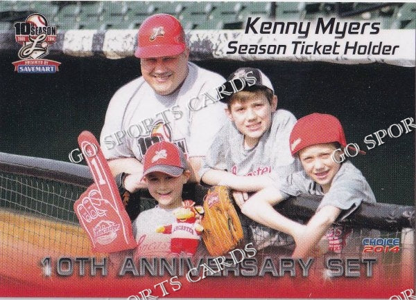 2014 Lancaster Barnstormers 10th Anniversary Season Ticket Holders