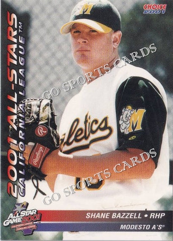 2001 California Carolina League All Star Game Shane Bazzell