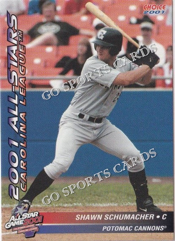 2001 California Carolina League All Star Game Shawn Schumacher