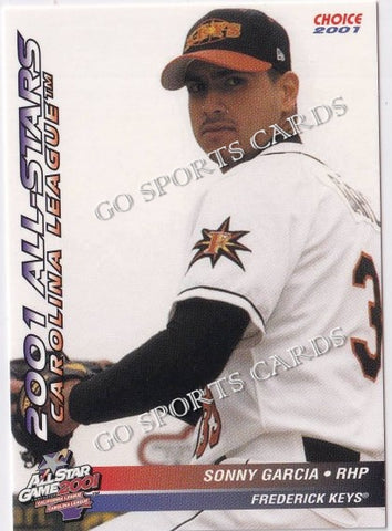 2001 California Carolina League All Star Game Sonny Garcia