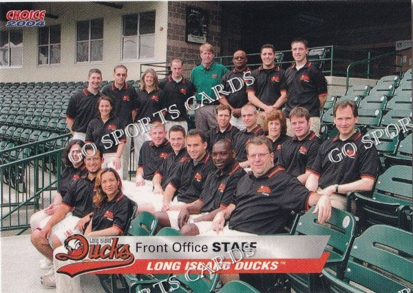 2004 Long Island Ducks Front Office Staff