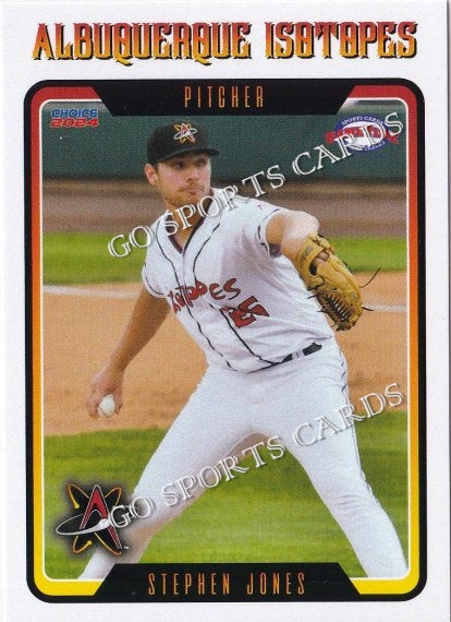 2024 Albuquerque Isotopes Stephen Jones