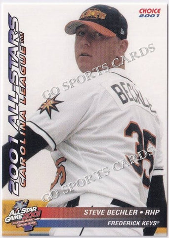 2001 California Carolina League All Star Game Steve Bechler