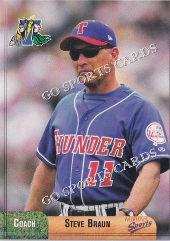 2003 Trenton Thunder Steve Braun