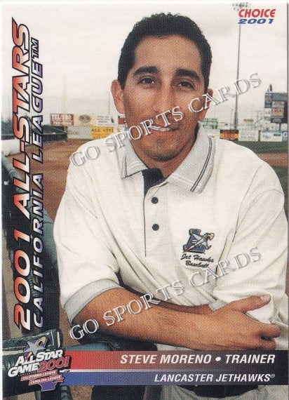 2001 California Carolina League All Star Game Steve Moreno