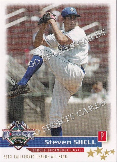 2003 California Carolina League All Star Game Steven Shell