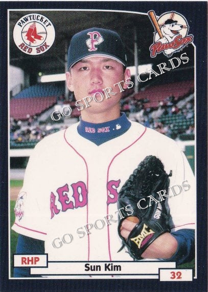 2000 Pawtucket Red Sox Sun Kim