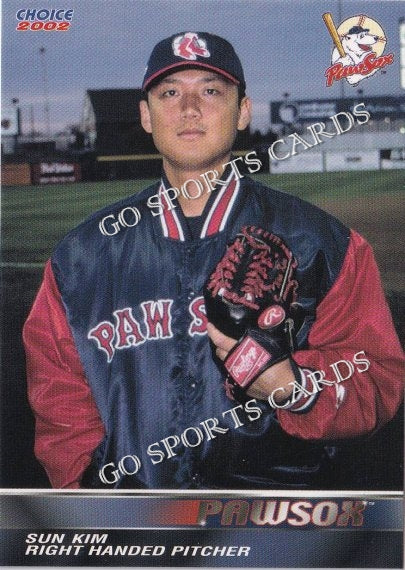 2002 Pawtucket Red Sox Sun Kim