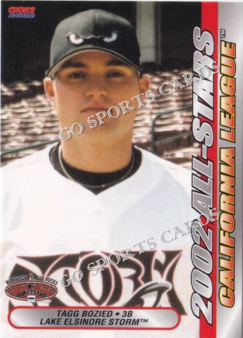 2002 California Carolina League All Star Game Tagg Bozied