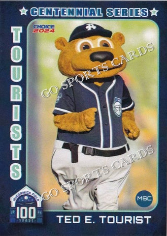 2024 Asheville Tourists Ted E Tourist Mascot