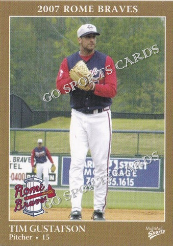 2007 Rome Braves Tim Gustafson