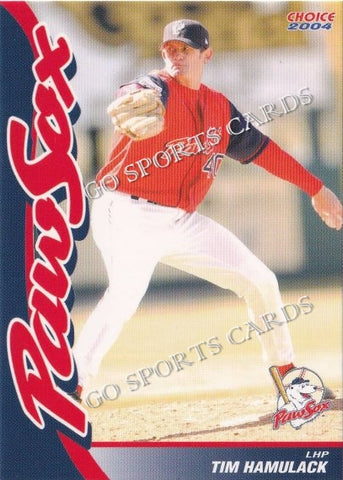 2004 Pawtucket Red Sox Tim Hamulack