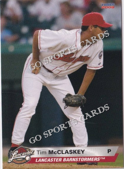 2008 Lancaster Barnstormers Tim McClaskey