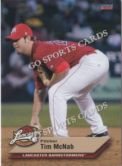 2010 Lancaster Barnstormers Tim McNab